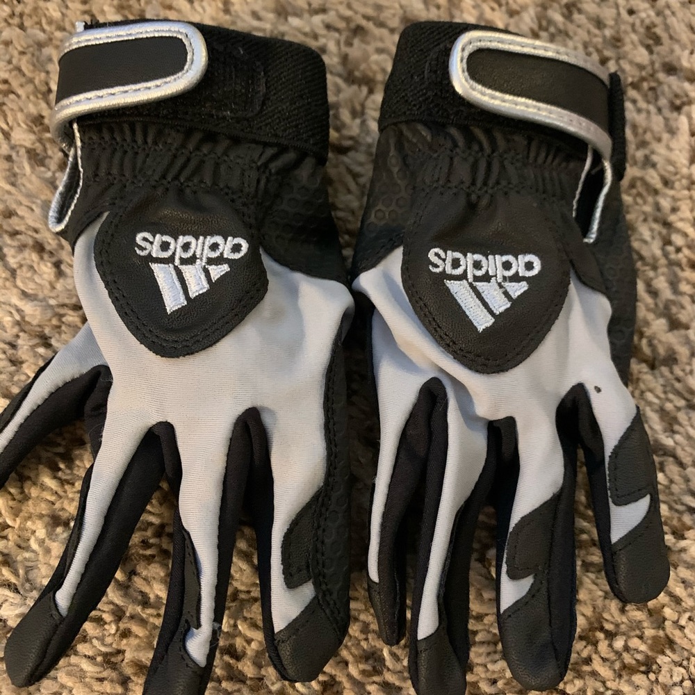 Kids Adidas Baseball Batting Gloves - size M/L